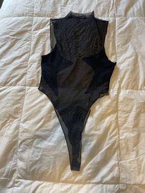 Finesse Rena Black Bodysuit MEDIUM